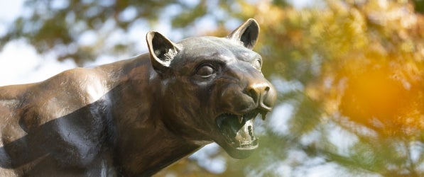 Panther statue